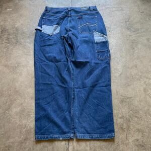 Y2K 2000s Super Baggy 10.5in Leg Opening FUBU Baggy Jeans